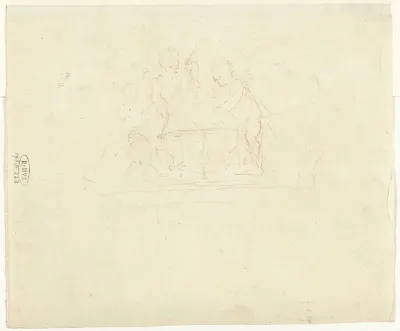 Putti rond een wereldbol