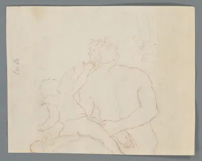 Putto op de rug van een centaur