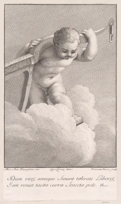 Putto with a yoke