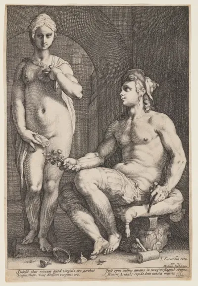 Pygmalion and Galatea
