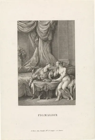 Pygmalion en Galatea aan de eettafel