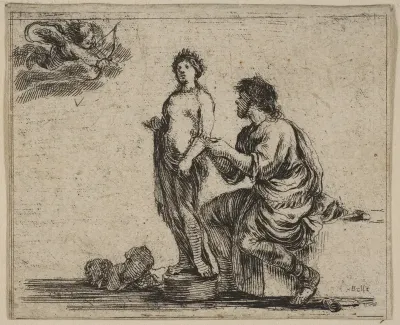 Pygmalion, from 'Game of Mythology' (Jeu de la Mythologie)