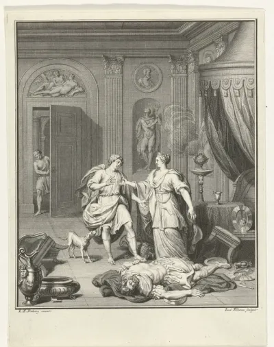Pygmalion van Tyrus vergiftigd