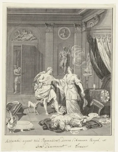 Pygmalion van Tyrus vergiftigd