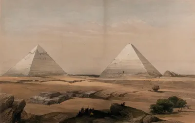 Pyramids at Gîza, Egypt