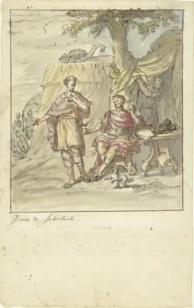 Pyrrhus tracht Fabricius om te kopen