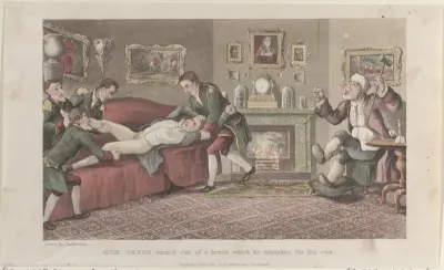 Quae Genus Turned out of a House Which He Mistakes for His Own