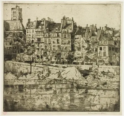 Quai de l'Hotel de Ville, Paris
