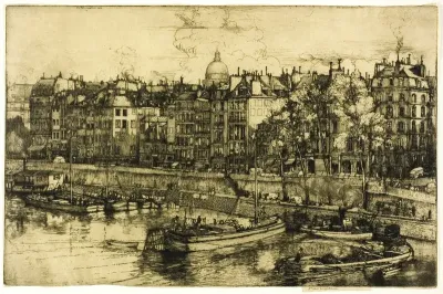 Quai des Grands Augustine, Paris