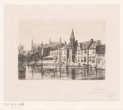 Quai du Rosaire à Bruges