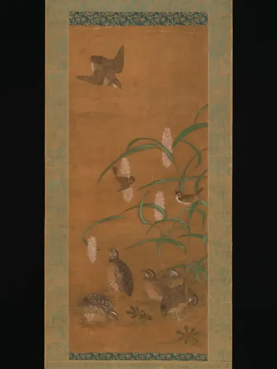 Quail, Sparrows, and Millet