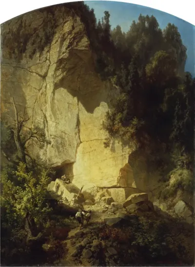 Quarry in Saxon Switzerland