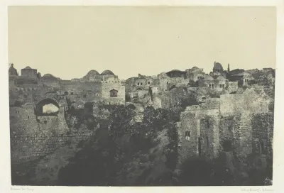 Quartier Occidental, Jérusalem; Palestine