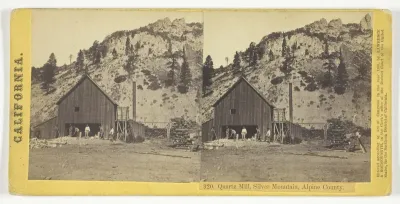 Quartz Mill, Silver Mountain, Alpine County, California, No. 920 from the series "California"