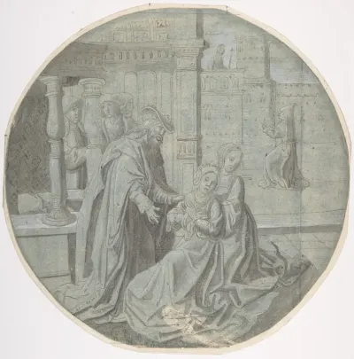 Queen Esther hears of the Decree against the Jews.