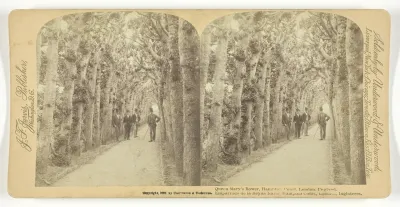 Queen Mary's Bower, Hampton Court, London, England