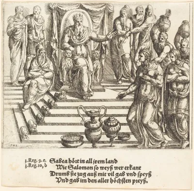 Queen of Sheba's Visit to Solomon