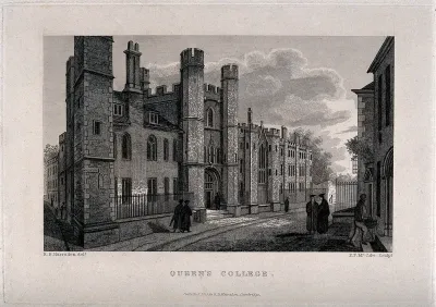 Queen's College, Cambridge: entranceway
