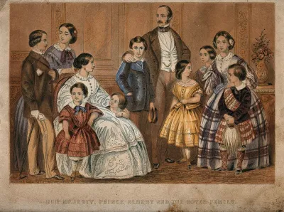 Queen Victoria, Prince Albert and their children