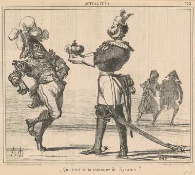 Qui veut de la couronne de Bysance?
