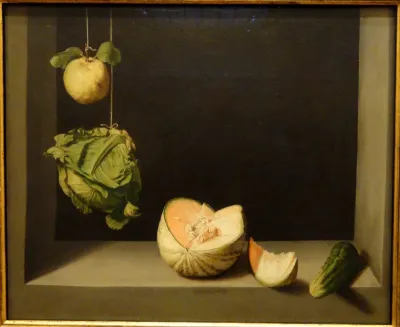 Quince, Cabbage, Melon, and Cucumber