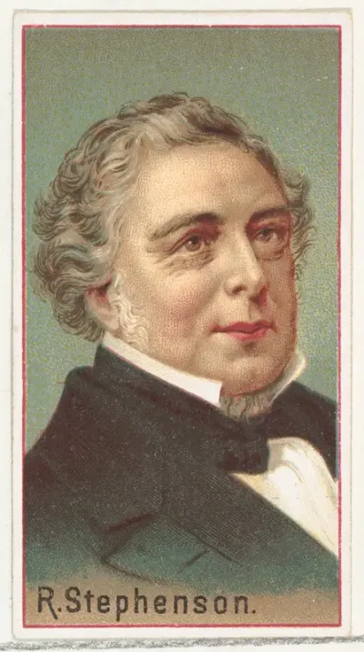 R. Stephenson, printer's sample for the World's Inventors souvenir album (A25) for Allen & Ginter Cigarettes