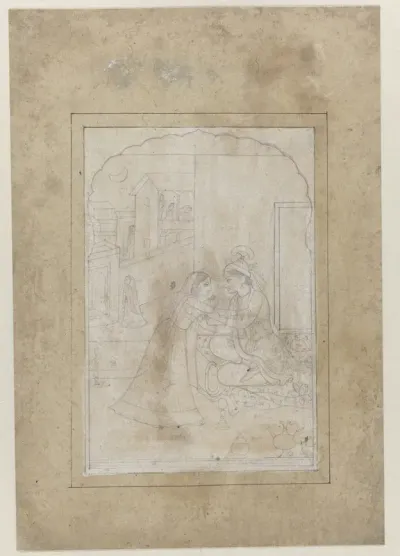 Radha en Krishna