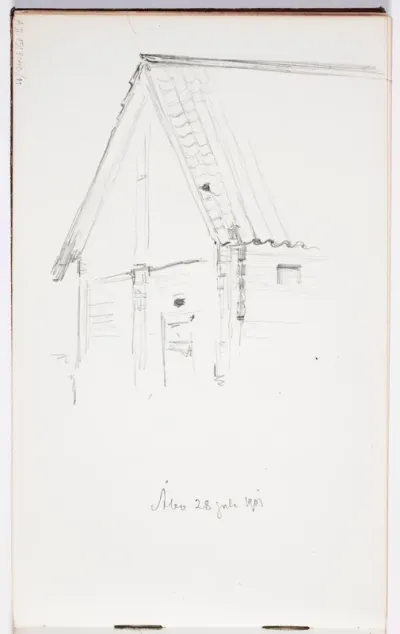 Rakennus. Merk.: Åbo 28 juli 1901