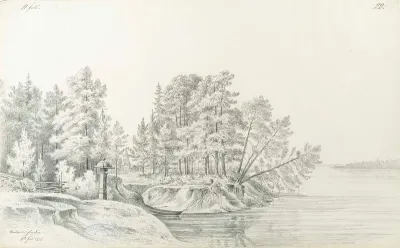 Rantamaisema Haukiputaan lauttapaikalta