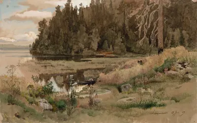 Rantamaisema Leppälahdelta