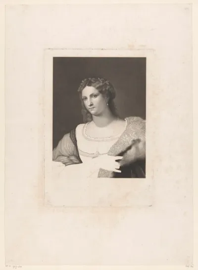 Raphaelis Amicitia Celeberrima la Fornarina