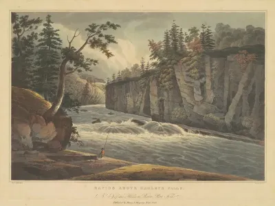 Rapids Above Hadley's Falls