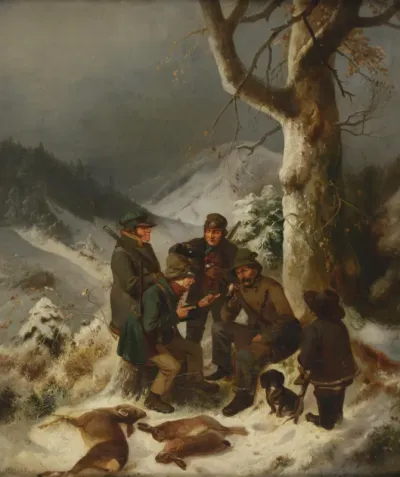 Rast nach der Jagd