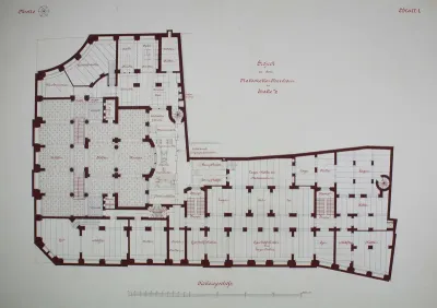 Rathskeller Neubau, Halle (Saale), Saxony-Anhalt, Germany, Basement Plan