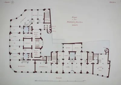 Rathskeller Neubau, Halle (Saale), Saxony-Anhalt, Germany, Mezzanine Plan