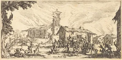 Ravaging and Burning a Village