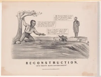 Re-Construction, or "A White Man's Govenment"