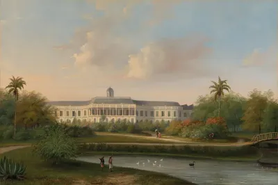Rear View of Buitenzorg Palace before the Earthquake of 10 October 1834