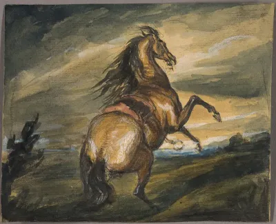 Rearing Horse