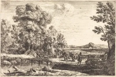 Rebecca and Eliezer (Le pont de bois)