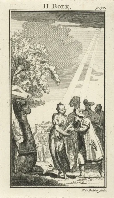 Rebekka ontmoet Eliëzer