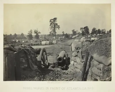 Rebel Works in Front of Atlanta, GA, No. 3