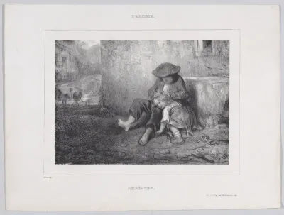 Recess, from "L'Artiste"
