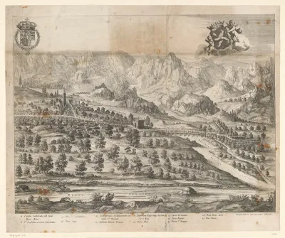 Rechterdeel van een gezicht op Aosta