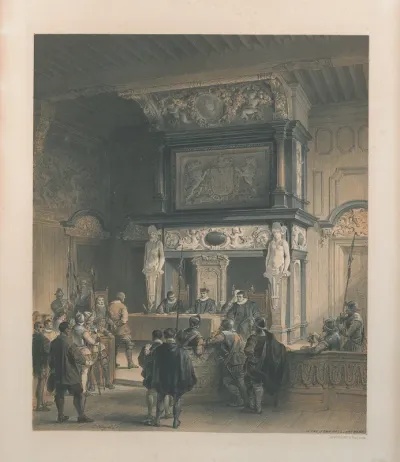 Rechtzaak in het Stadhuis, Antwerpen