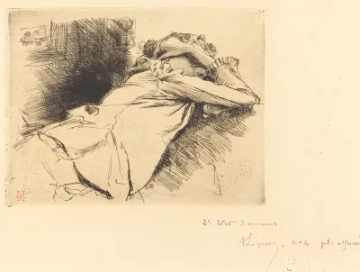Reclined Woman Sleeping