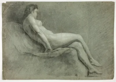 Reclining Academic Female Nude