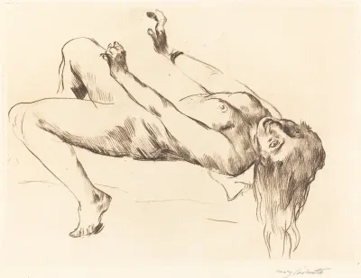 Reclining Female Nude (Study for 'Joseph and Potiphar's Wife')