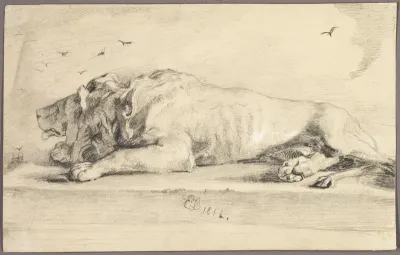 Reclining Lion