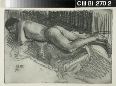 Reclining Male Model
